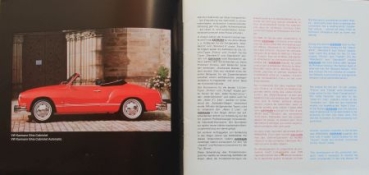 Karmann Modelprogram 1972 Carbrochure (8607)